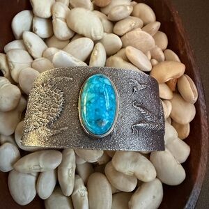 Lee Begay Sandcast Cuff NWOT
